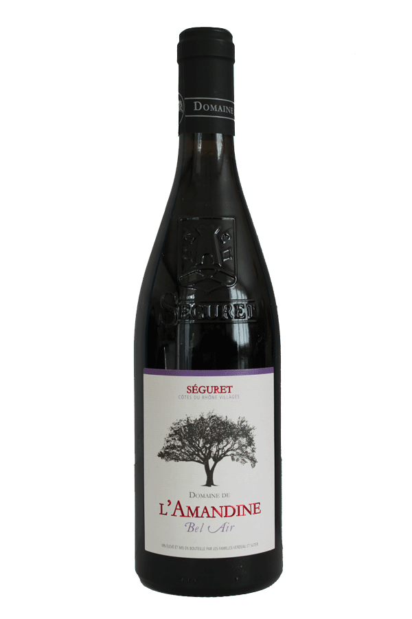 Domaine de l'Amandine, AOP Côtes du Rhône Village Séguret rouge 2019, cuvée 