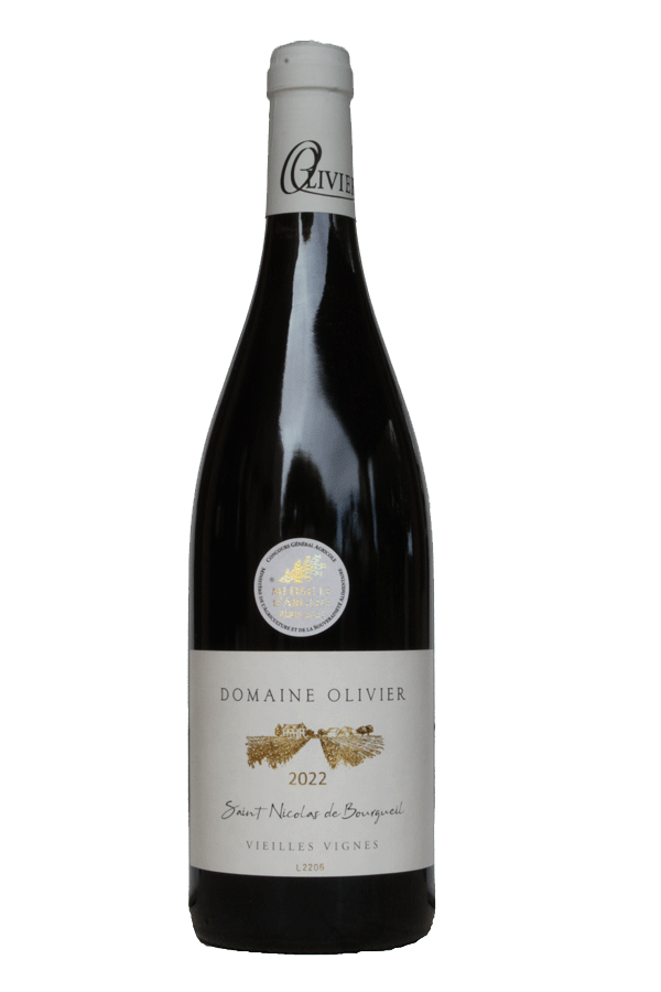 Domaine Olivier, AOP Saint-Nicolas de Bourgueil rouge 2022, cuvée 